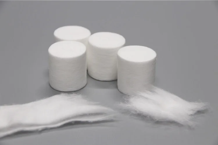 10x30mm Dental Cotton Roll Dental 50pcs/bundle; 40bundles/bag 720g/bag