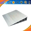 Good! l shaped aluminum extrusion 6063 aluminum ramp, bulk production anodized extruded aluminium profile manufacturer