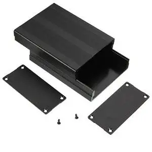 DIY Aluminum PCB Box Enclosure Electronic Project Case 100*76*35mm / DIY Aluminum PCB Box Enclosure Electronic Project Case 100*76*35mm . . Specifications: . Product Structure: Split . . Ma