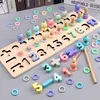 2019 custom blocks fishing toys number early learning educational toy