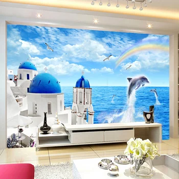 地中海風景壁紙3d壁画 Buy 3d 壁画壁紙 3d 壁画地中海風景壁紙 3d 壁画 Product On Alibabacom