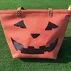 Wholesale New Style Glitter Halloween Tote Bag