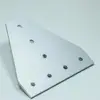 5 hole t shape joining plate 2020 3030 4545 series 7 hole aluminum plate for aluminum profile