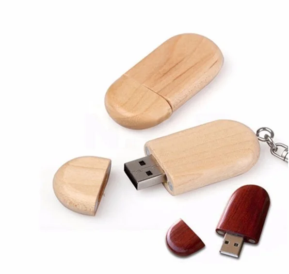 Wooden Pendrive USB flash drive 2gb 4gb 8gb 16gb 32gb 64gb stick with custom logo - ANKUX.COM