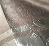 100 polyester material and woven technics kitchen curtain 0.5m shiny strip embossed window fabric