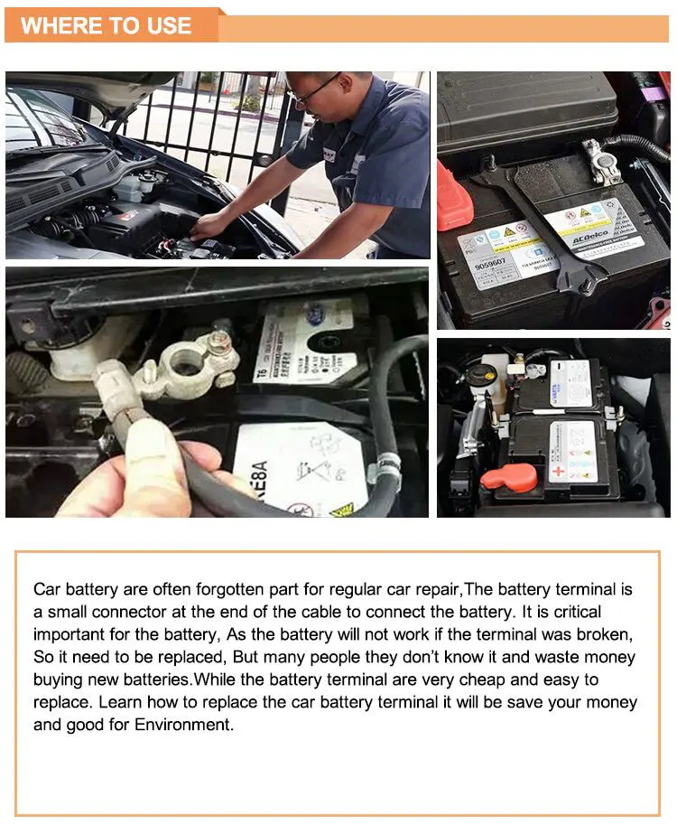 Cheapest price Heavy duty auto quick connect battery terminal