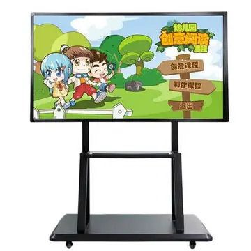 
65 inch touch screen led interactive panel no projector classroom writing board for school 