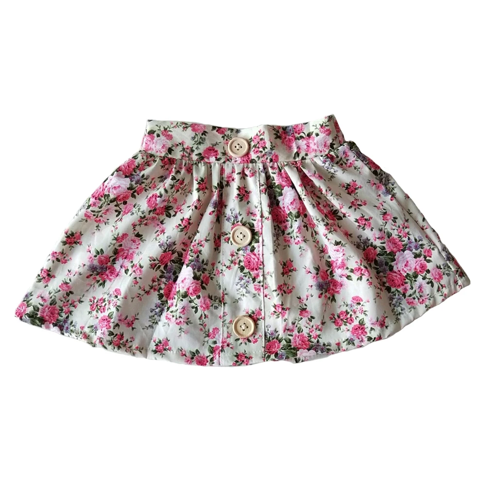 floral skirt short