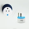 Multiple wifi power socket compatible with z-wave home automation controller