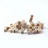 High quality Montessori word learning toys building high stocks wooden cube stocks