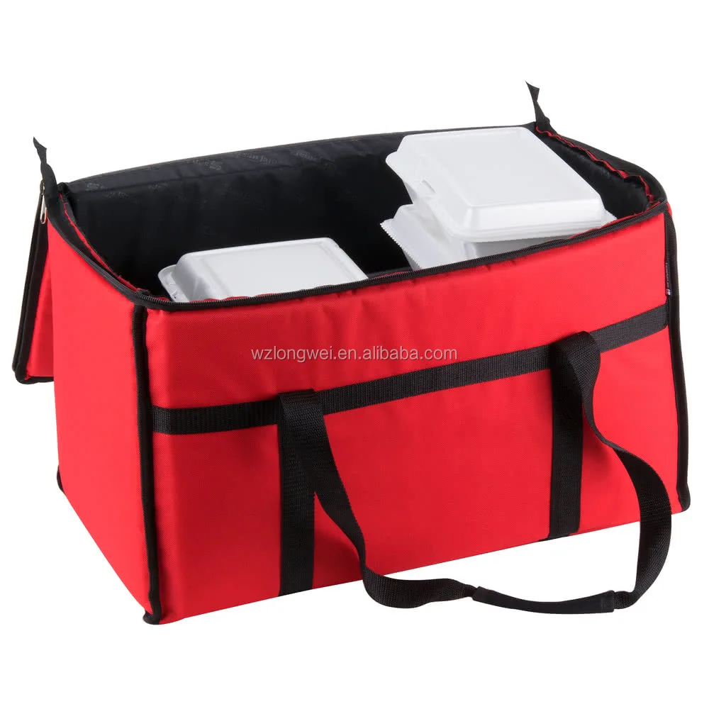 Custom Hot Sale Cooler Grocery Thermal Insulated Heated Pizza