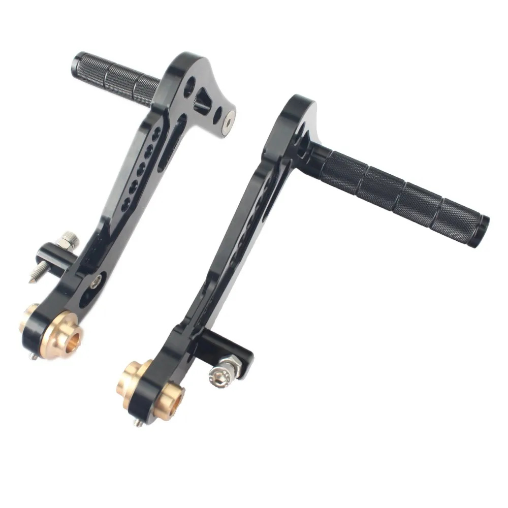 Cnc Aluminum Racing Go Kart Pedals Brake And Accelerator Mini Bike Pegs