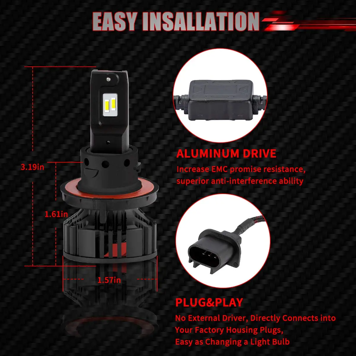 H13 F2 Plus LED Headlight H13 F2 Plus LED Headlight