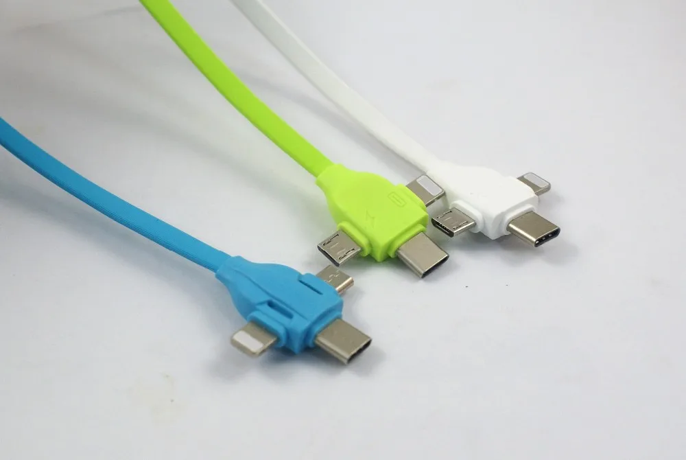 new product ideas 2020 3 in 1 micro USB TPE charging cable - ANKUX.COM
