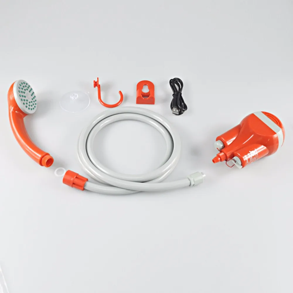Portable Shower With Rechargeable Usb Plug Outdoor Camp Shower