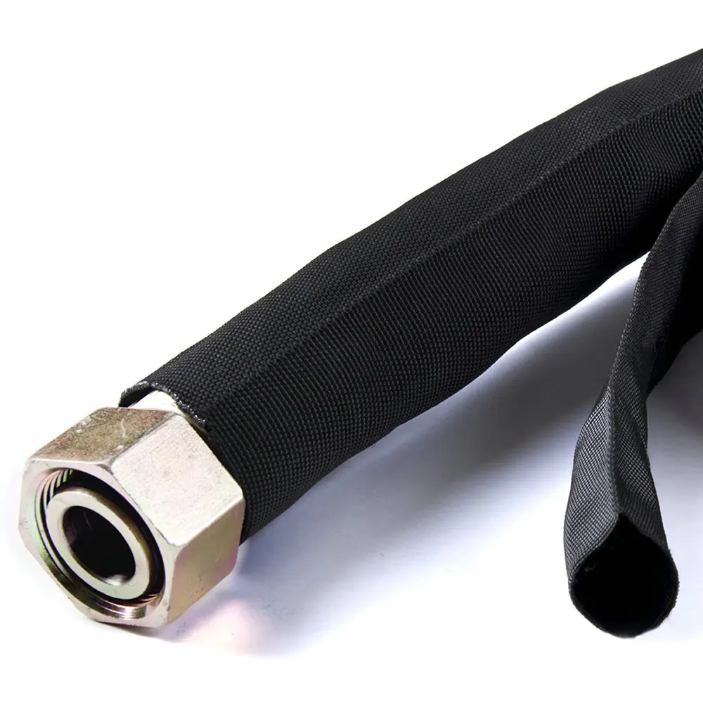 50mm id nylon protective hose sleeve for hydraulic tube