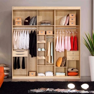 Plywood Closet Cabinets Without Doors Bedroom Wooden Wardrobe Designs