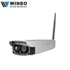 Outdoor 64G TF Card Storage 6000mA Solar Panel Night Vision 1080p 2mp Battery Camera
