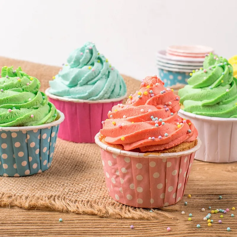 Disposable Baking Cups Paper Souffle Cups Mouth Roll Film Cups Buy