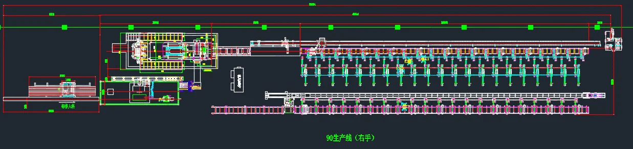aluminum profile extrusion line