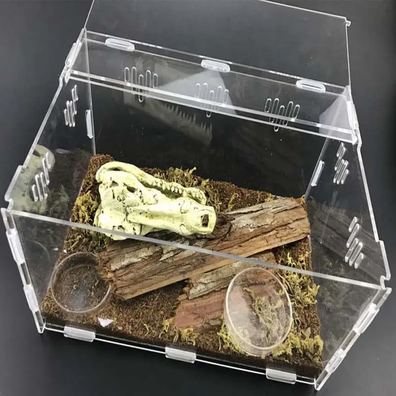 Glowdisplay Акриловый Рептилий Террариум,Идеальный Чехол Для Обитания ...