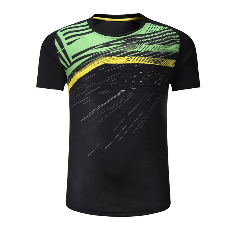 Sports professional table tennis t-shirt sublimation badminton shirt