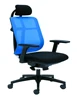 berson furniture executive mesh height adjustable armrest ergonomic back mobile wheels commercial furniture office chair