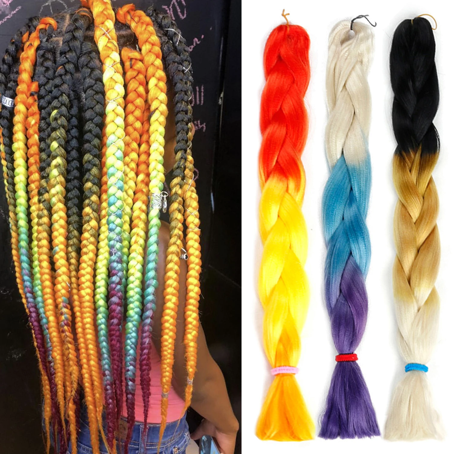 Colorful Braiding Hair Braiding Hair Wholesale And Jumbo Braiding Hair Wholesale For African