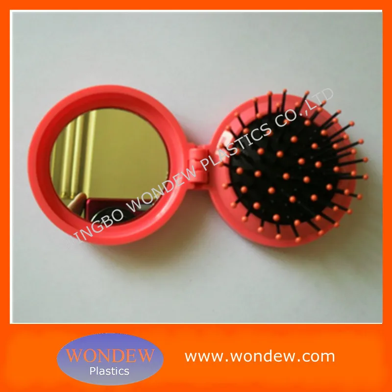 hair brush with mirror