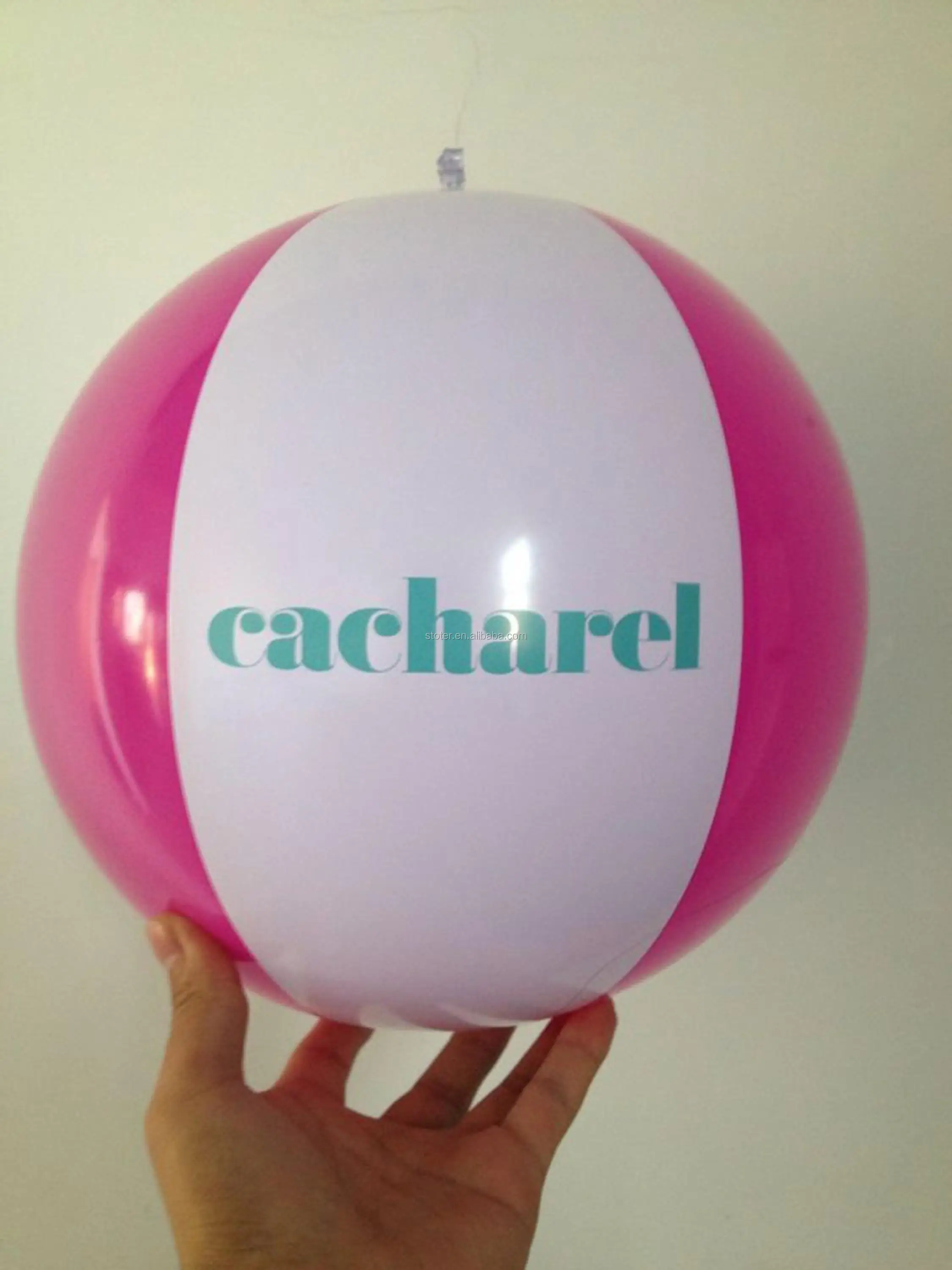 Wholesale Beach Ballon With Pink And White Beach Ball In Bulk Buy