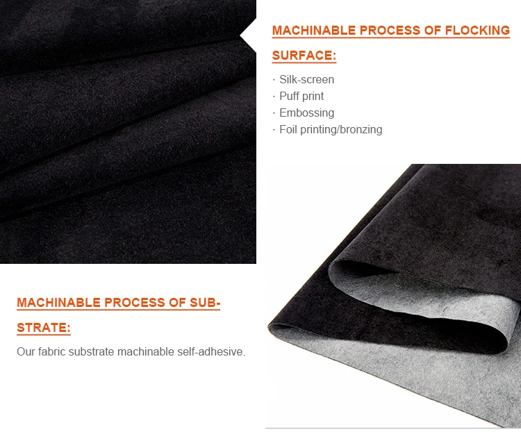 pig pile flock fabric