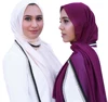New Arrival Soft Chiffon Hijab Pearl And Chain Scarves Muslim Women Scarf Shawl Wraps Many Color Can Choose