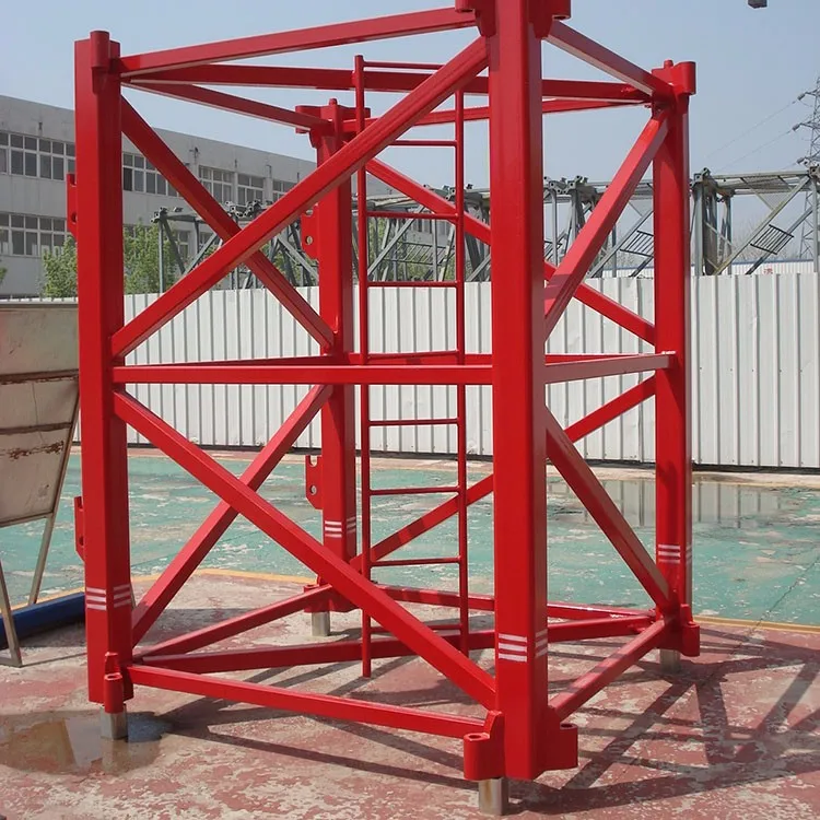 Portable Self Erecting New Model Flat-Top Tower Crane ISO9001&CE Approved