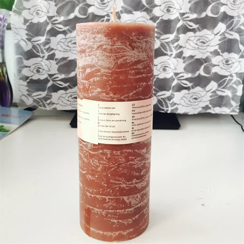 Rustic Effect 2017 The Most Popular Good Quality Wholesale Pillar Candles