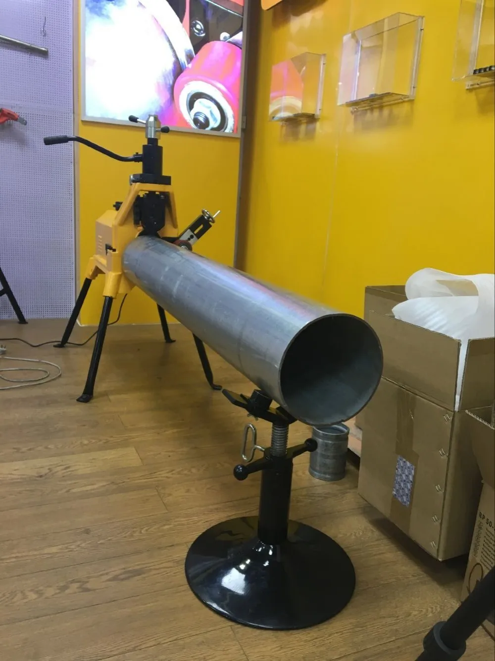 Hongli 1109 Roller Head Pipe Stand For Max 12" Pipes Buy Pipe Roller