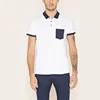 Clothing factory bulk buy 100% cotton polo t shirt men soft touch t shirt with three button placket