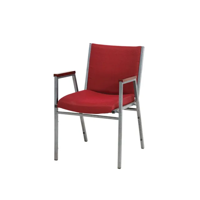 Wholesale Stackable Back Pocket Interlocking Church Chair With Arms Buy Armrest Church Chair
