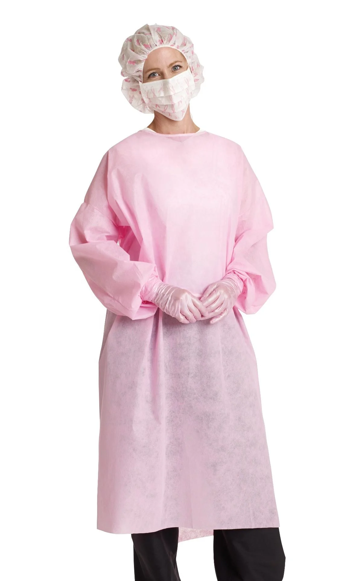 sms non-woven fabric isolation gown