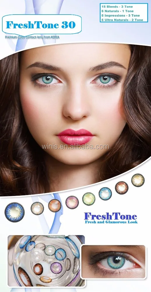 Hot Freshtone Impressions Hazel Cheap Color Lenses Wholesale Colored