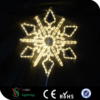 Led Lighting Sculpture Warm White Snowflake Light View Led Lighting Sculpture Warm White Snowflake Light