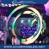 Back stage background led display big screen circular video wall