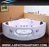 Made in Hangzhou China Fancy Whirlpool Water Massage Bathtub With Natural Color Top Quality