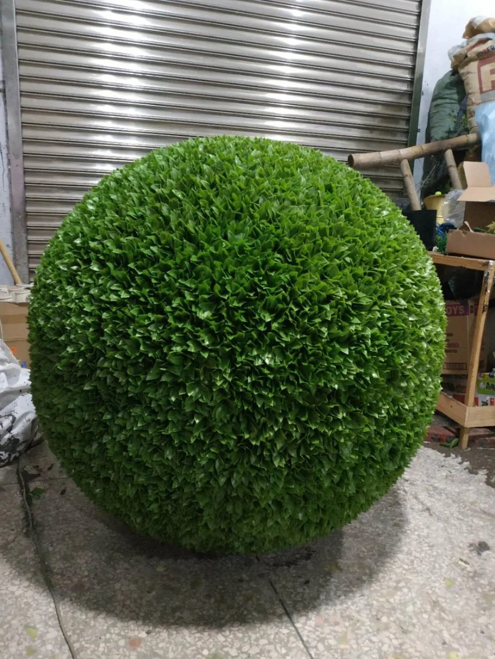 Wholesale Topiary Artificial Faux Buxus Ball For Garden Greenery Decorative - Buy Artificial