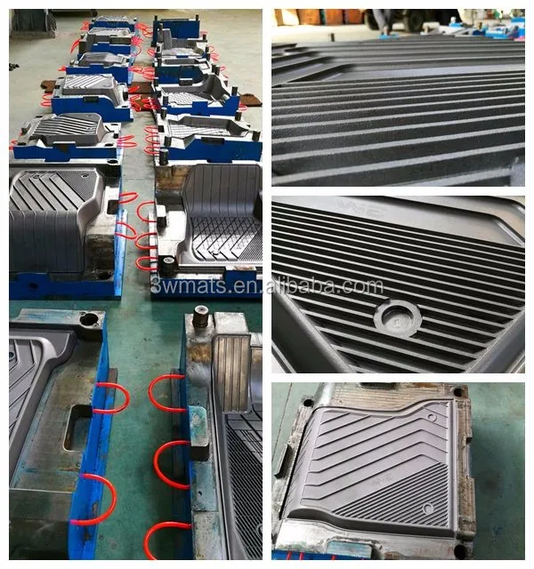 Injection Mold Tpe Car Mats Mold,Universal Tpe & Pvc Car Floor Mat Mold