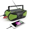 Waterproof NOAA solar radio with emergency power bank and LED torch