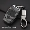 Intelligence And Fold Control Key 3 Button Case Silicone ABS Plastic Double Protection Key Holder Cover for Peugeot