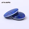 K14 12X10mm high quality blue opal synthetic fire opal on sale factory price opal doublet