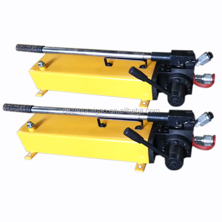 Hydraulic Hand Pump With Gauge Manual Hydraulic Pump Hydraulic Oil Pump