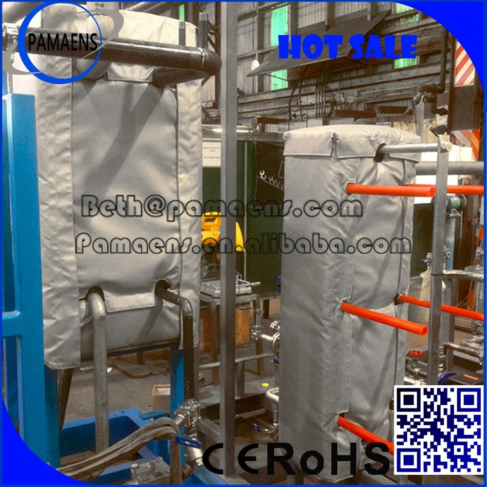 High Quality Reusable And Removable Exhaust Pipe Blanket Insulation