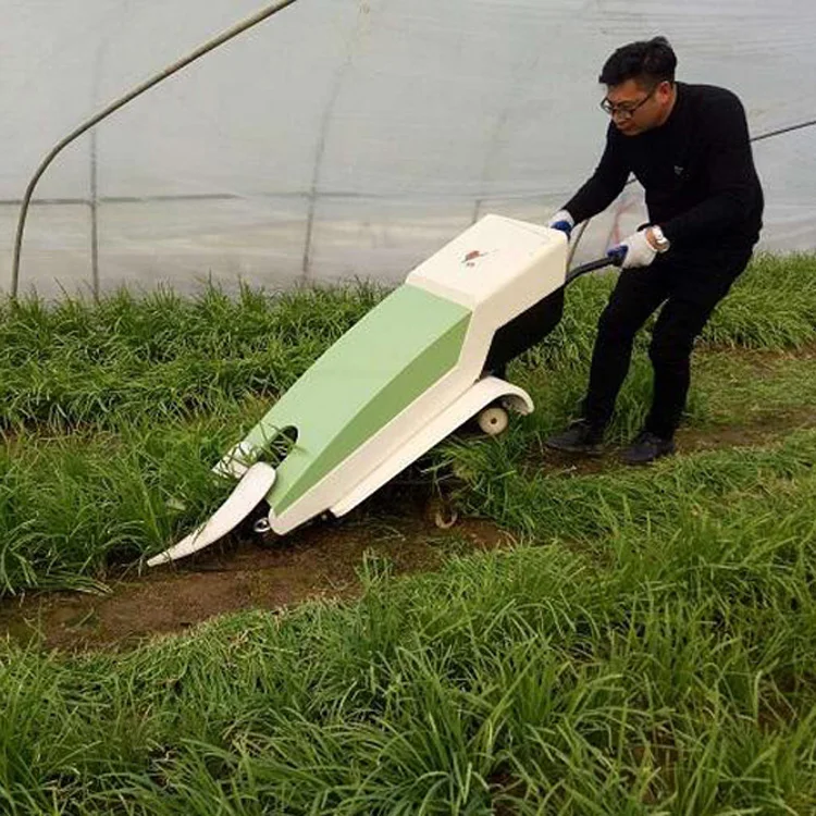 Factory Direct Sale Small Electric Leek Harvester Garden Machinery